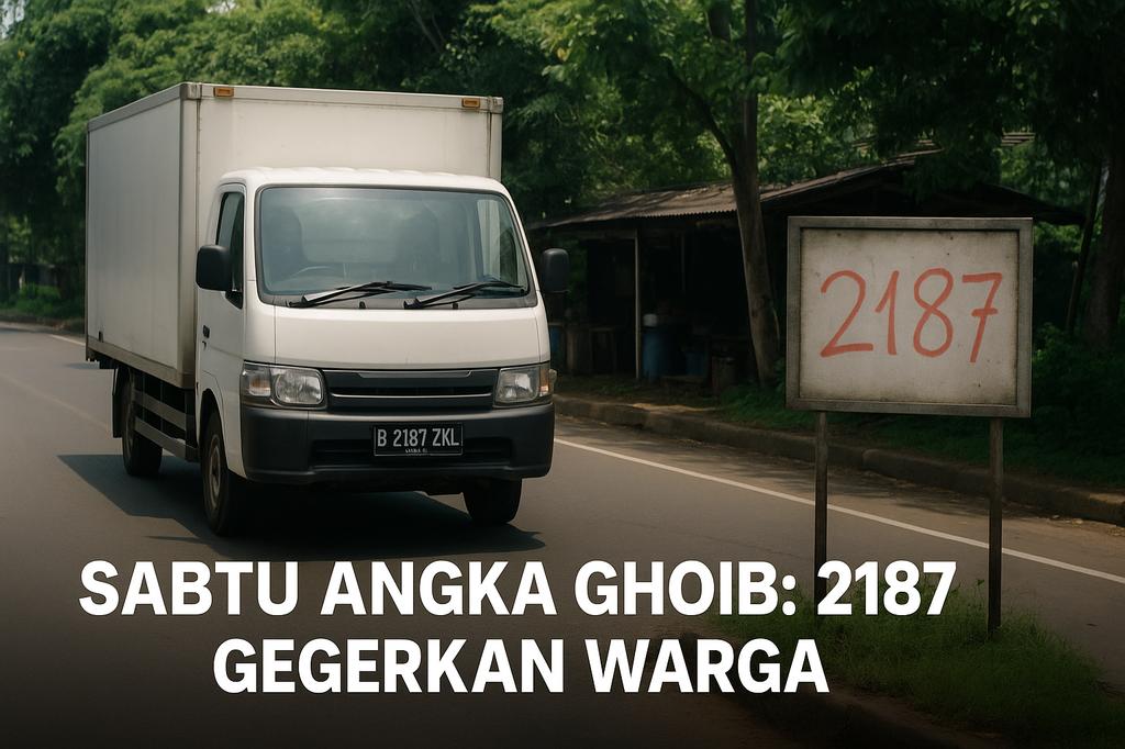 Sabtu Angka Ghoib: 2187 Gegerkan Warga